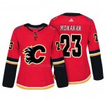 Maglia Hockey Donna Calgary Flames Sean Monahan Autentico Giocatore Rosso