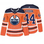 Maglia Hockey Donna Edmonton Oilers Zack Kassian Autentico Giocatore Arancione