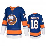 Maglia Hockey New York Islanders Anthony Beauvillier Home Autentico Blu