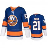 Maglia Hockey New York Islanders Luca Sbisa Home Autentico Blu