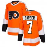 Maglia Hockey Philadelphia Flyers Bill Barber Home Autentico Arancione