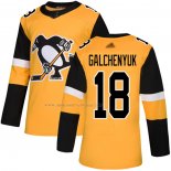 Maglia Hockey Pittsburgh Penguins Alex Galchenyuk Alternato Autentico Or