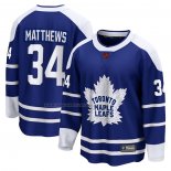 Maglia Hockey Toronto Maple Leafs Auston Matthews Special Edition Breakaway Blu