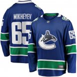 Maglia Hockey Vancouver Canucks Ilya Mikheyev Home Breakaway Blu