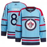 Maglia Hockey Vegas Winnipeg Jets Kyle Connor Anniversario Primegreen Autentico Blu