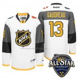 Maglia Hockey 2016 All Star Calgary Flames Johnny Gaudreau Bianco