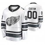 Maglia Hockey 2019 All Star Detroit Red Wings Personalizzate Bianco