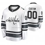 Maglia Hockey 2019 All Star Washington Capitals Personalizzate Bianco