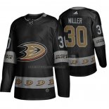 Maglia Hockey Anaheim Ducks Ryan Miller Breakaway Nero