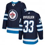 Maglia Hockey Bambino Winnipeg Jets Dustin Byfuglien Home Autentico Blu
