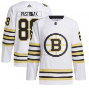 Maglia Hockey Boston Bruins David Pastrnak Primegreen Autentico Pro Bianco
