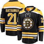 Maglia Hockey Boston Bruins Garnet Hathaway Home Breakaway Nero