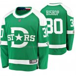 Maglia Hockey Dallas Stars Ben Bishop Breakaway Giocatore 2020 Winter Classic Verde