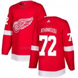Maglia Hockey Detroit Red Wings Andreas Athanasiou Home Autentico Rosso