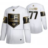 Maglia Hockey Golden Edition Los Angeles Kings Jeff Carter Limited Bianco