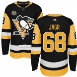 Maglia Hockey Pittsburgh Penguins Jaromir Jagr 50 Anniversary Home Premier Nero