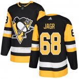 Maglia Hockey Pittsburgh Penguins Jaromir Jagr Home Autentico Nero