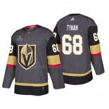 Maglia Hockey Vegas Golden Knights Tj Tynan Bound Patch 2018 Stanley Cup Final Gris