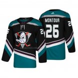Maglia Hockey Anaheim Ducks Brandon Montour Alternato 25th Aniversario Autentico Nero