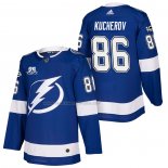 Maglia Hockey Bambino Tampa Bay Lightning Nikita Kucherov 2018 Autentico Home Blu