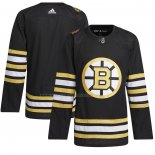 Maglia Hockey Boston Bruins 100th Anniversario Primegreen Autentico Nero