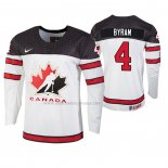 Maglia Hockey Canada Bowen Byram 2020 Iihf World Junior Championship Bianco