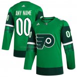 Maglia Hockey Philadelphia Flyers 2023 St. Patrick's Day Autentico Personalizzate Verde