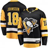 Maglia Hockey Pittsburgh Penguins Andreas Johnsson Home Breakaway Nero