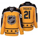Maglia Hockey 2017 All Star Florida Panthers Vincent Trocheck Giallo