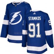 Maglia Hockey Bambino Tampa Bay Lightning Steven Stamkos Home Autentico Blu