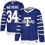 Maglia Hockey Bambino Toronto Maple Leafs Auston Matthews Autentico 2018 Arenas Throwback Blu