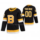 Maglia Hockey Boston Bruins Personalizzate Alternato Autentico Pro Nero