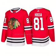 Maglia Hockey Chicago Blackhawks Marian Hossa Home 2018 Rosso