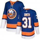 Maglia Hockey New York Islanders Billy Smith Home Autentico Blu