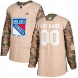 Maglia Hockey New York Rangers Personalizzate Autentico 2017 Veterans Day Camuffamento