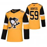 Maglia Hockey Pittsburgh Penguins Jake Guentzel Alternato Autentico Or