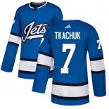 Maglia Hockey Winnipeg Jets Keith Tkachuk Alternato Autentico Blu